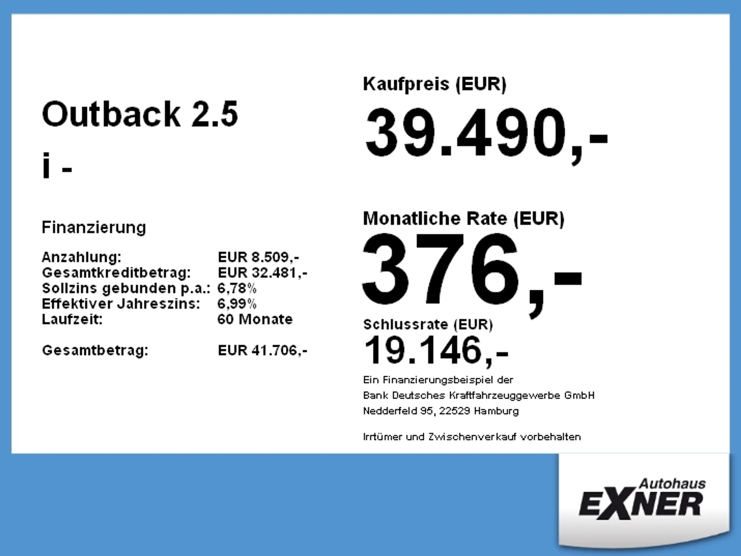 Subaru - OUTBACK