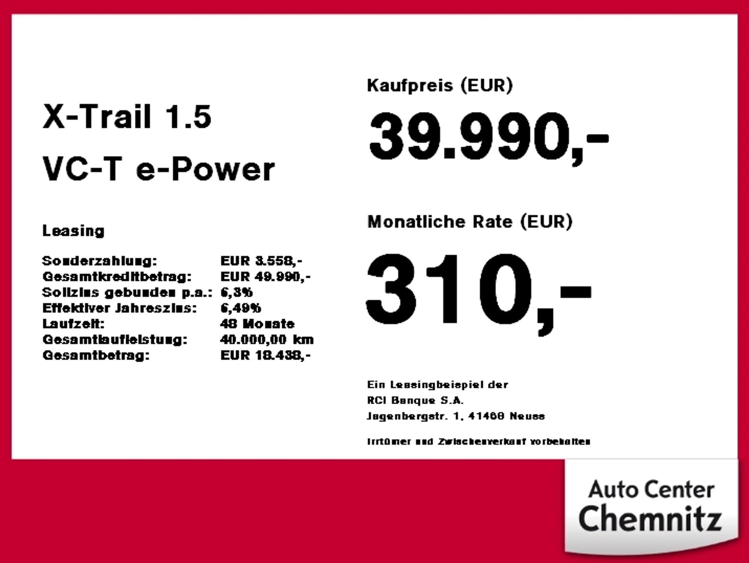 Nissan - X-Trail