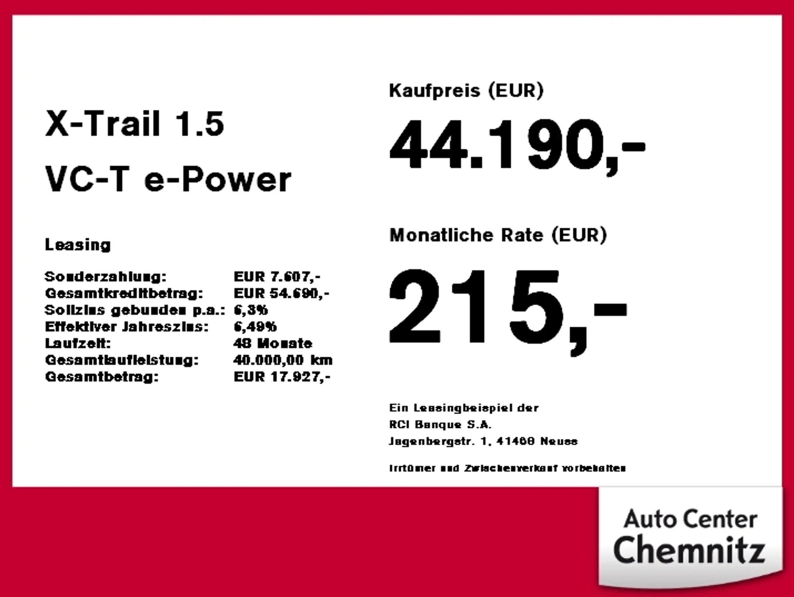 Nissan - X-Trail