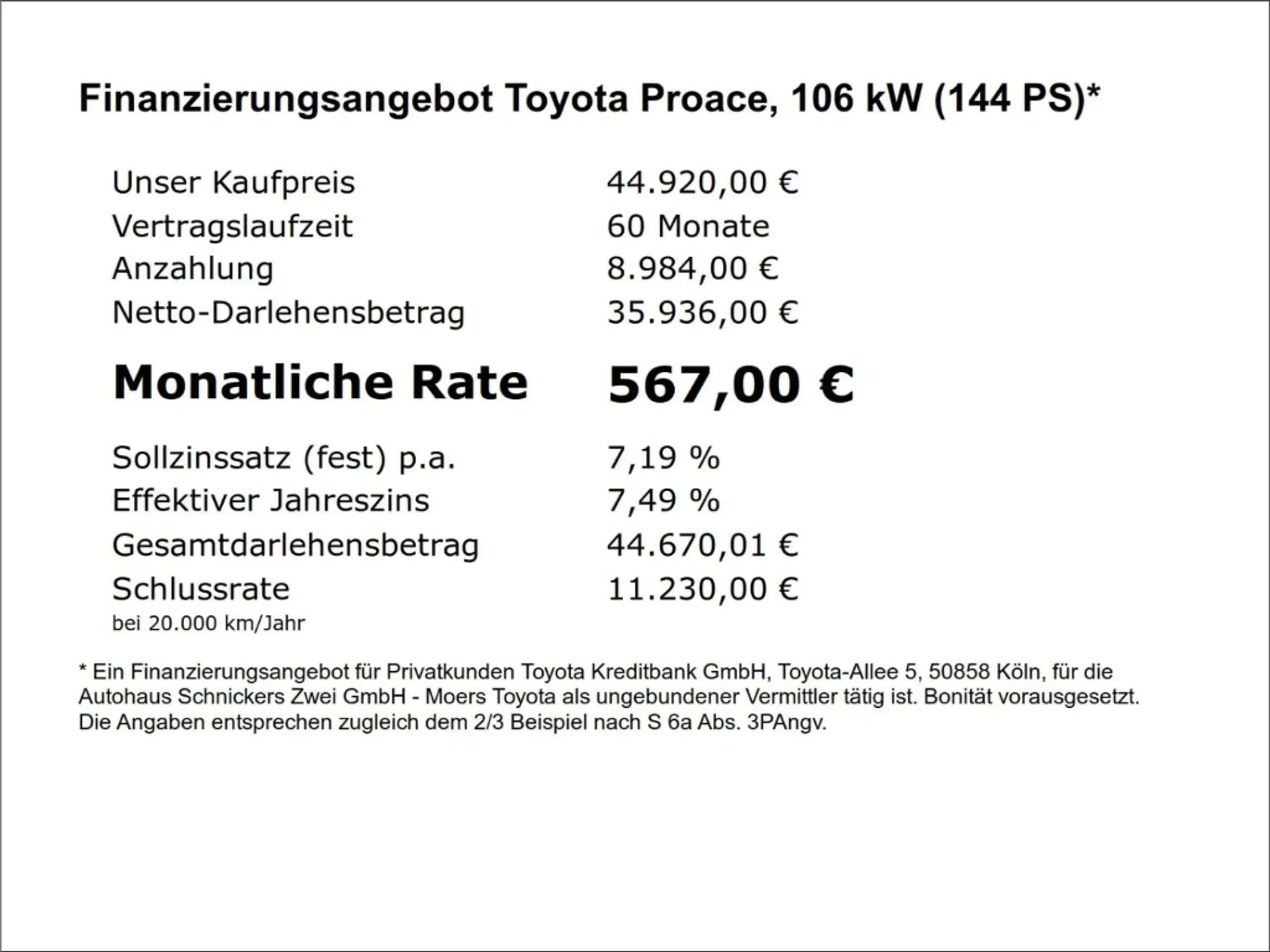 Toyota - Proace