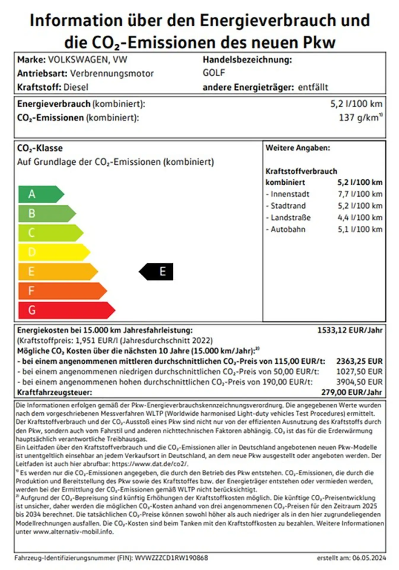 Volkswagen - Golf