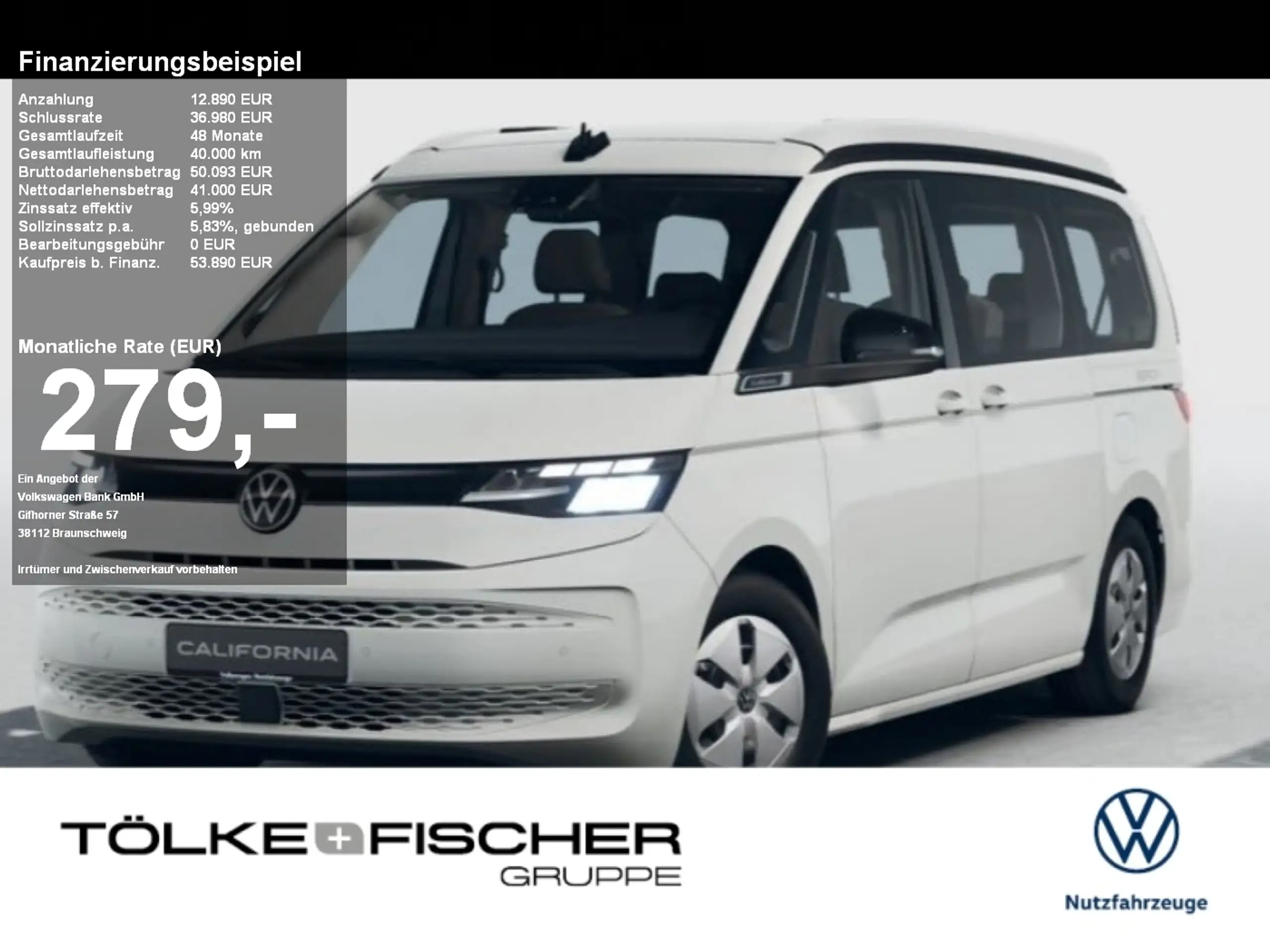 Volkswagen T7 California 2019