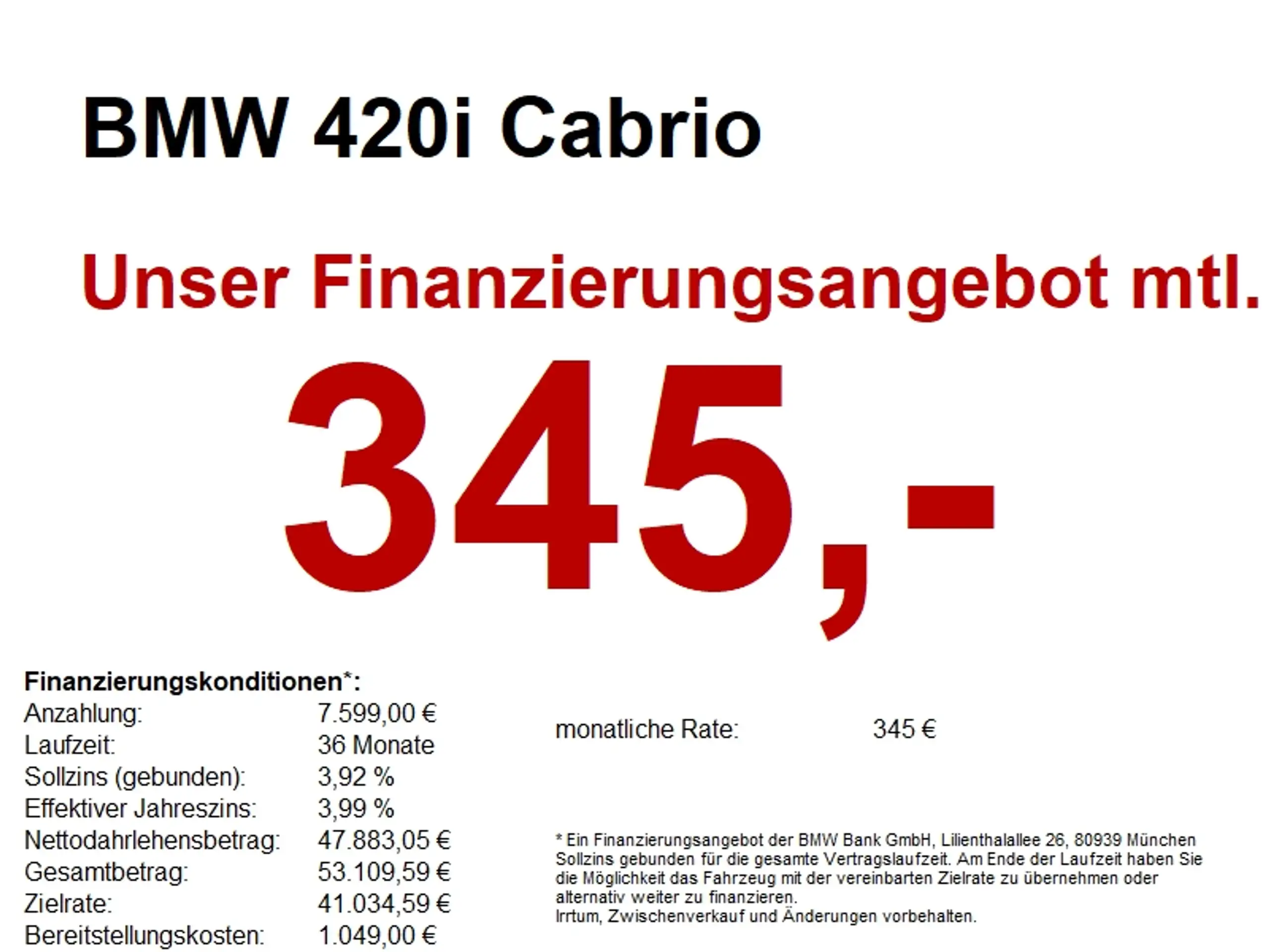 BMW 420 2024