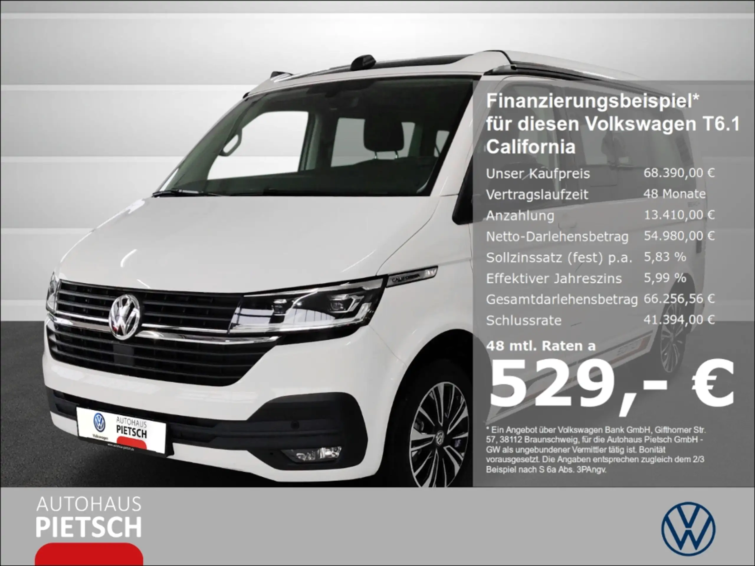 Volkswagen T6.1 California 2023