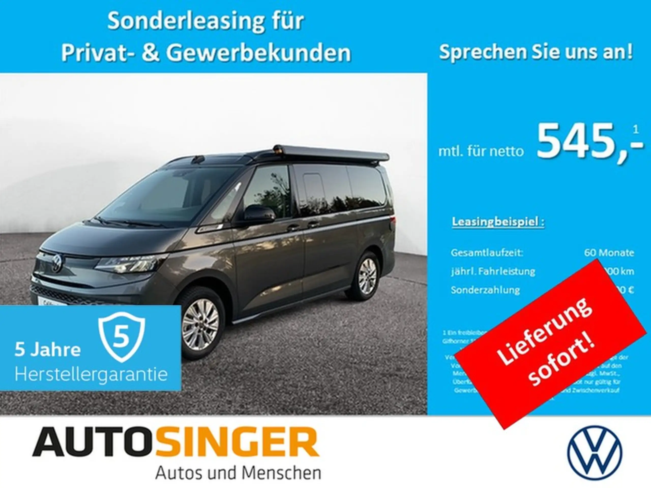 Volkswagen T7 California 2024