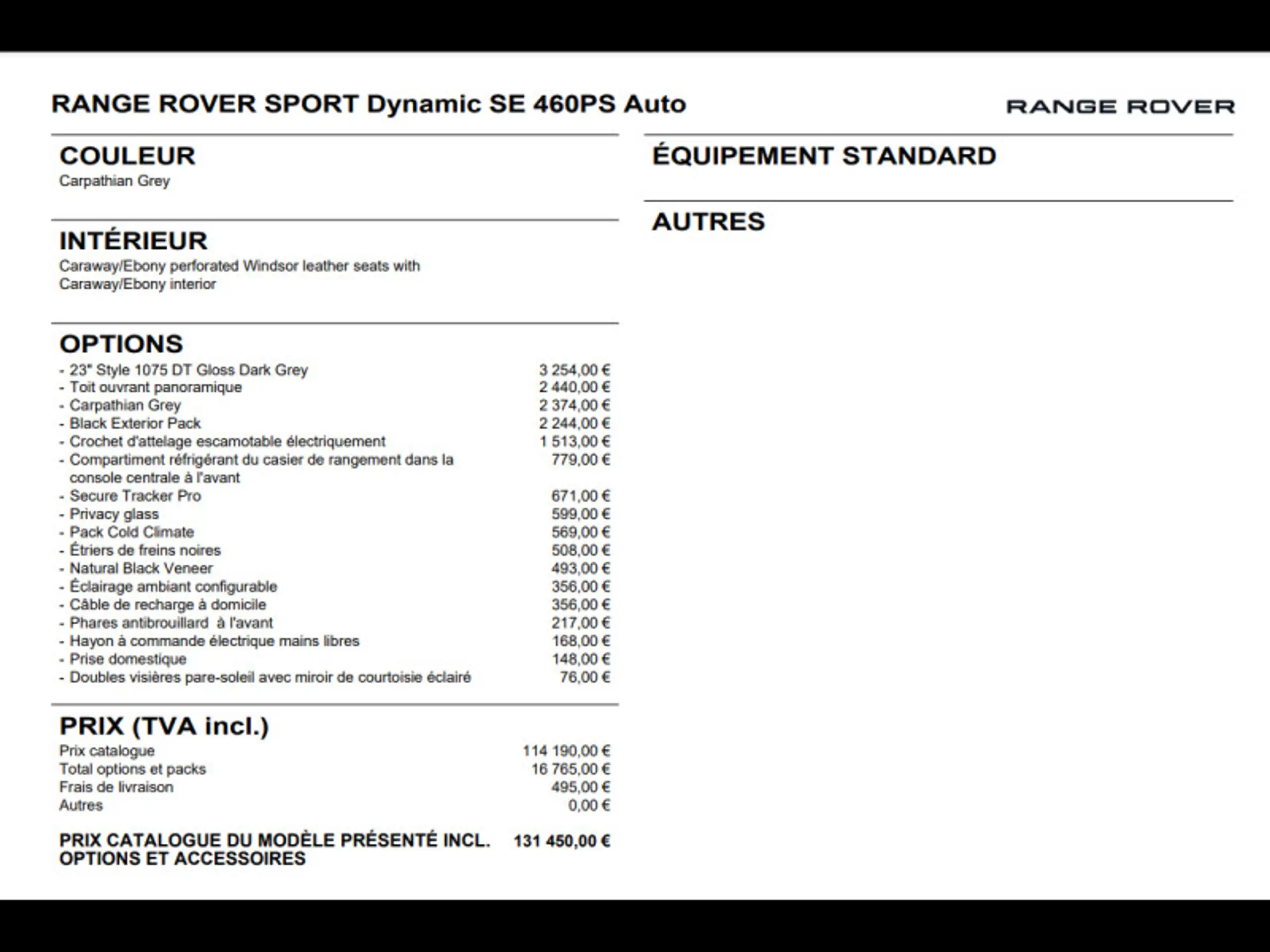 Land Rover - Range Rover Sport