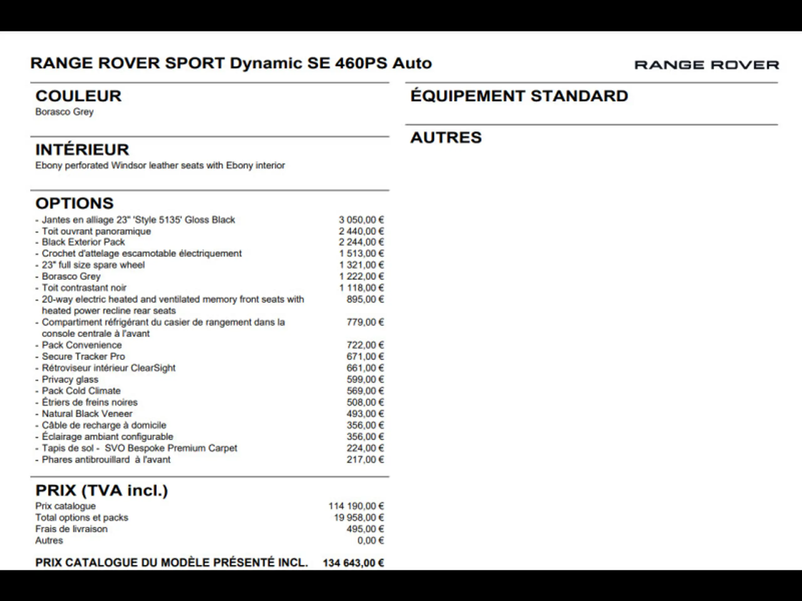 Land Rover - Range Rover Sport