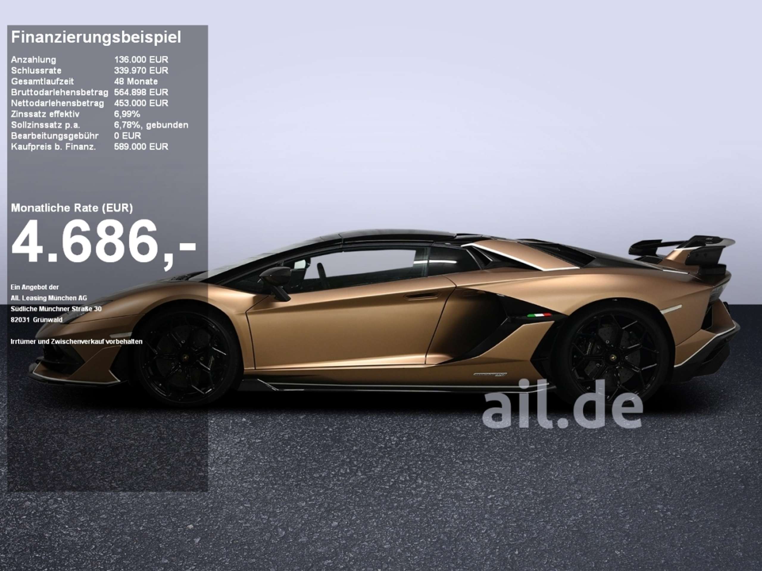 Lamborghini Aventador 2019