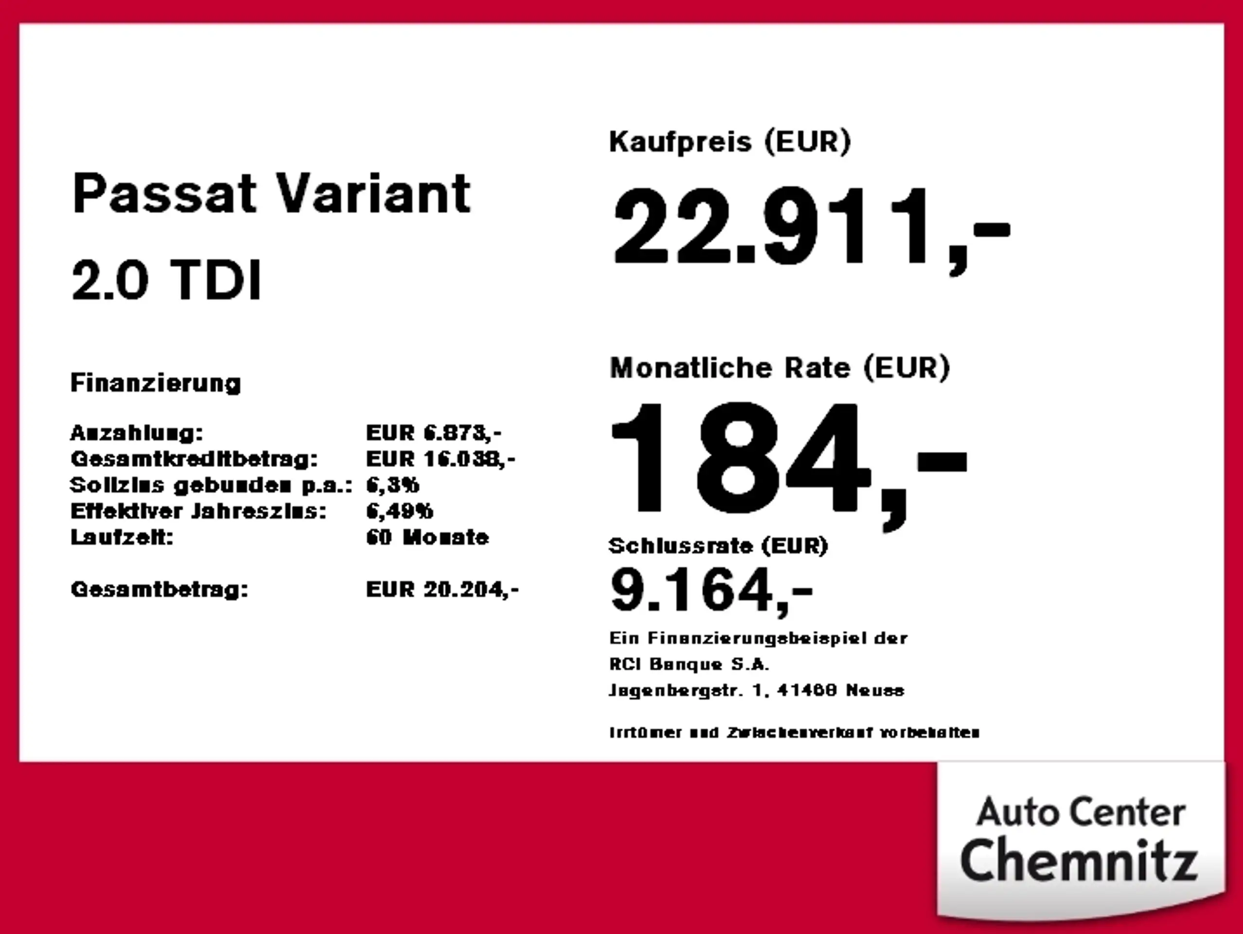 Volkswagen - Passat Variant