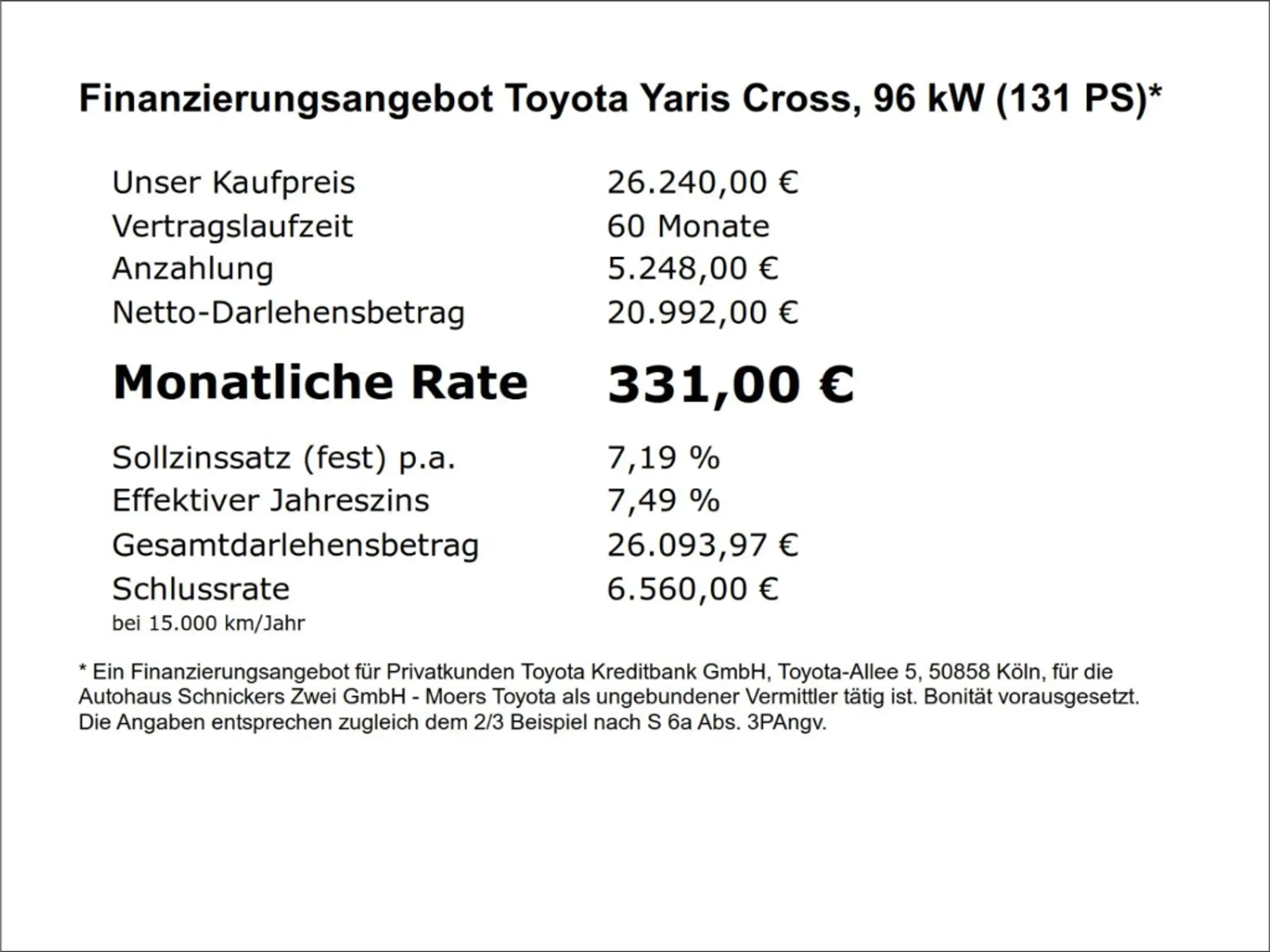 Toyota - Yaris Cross