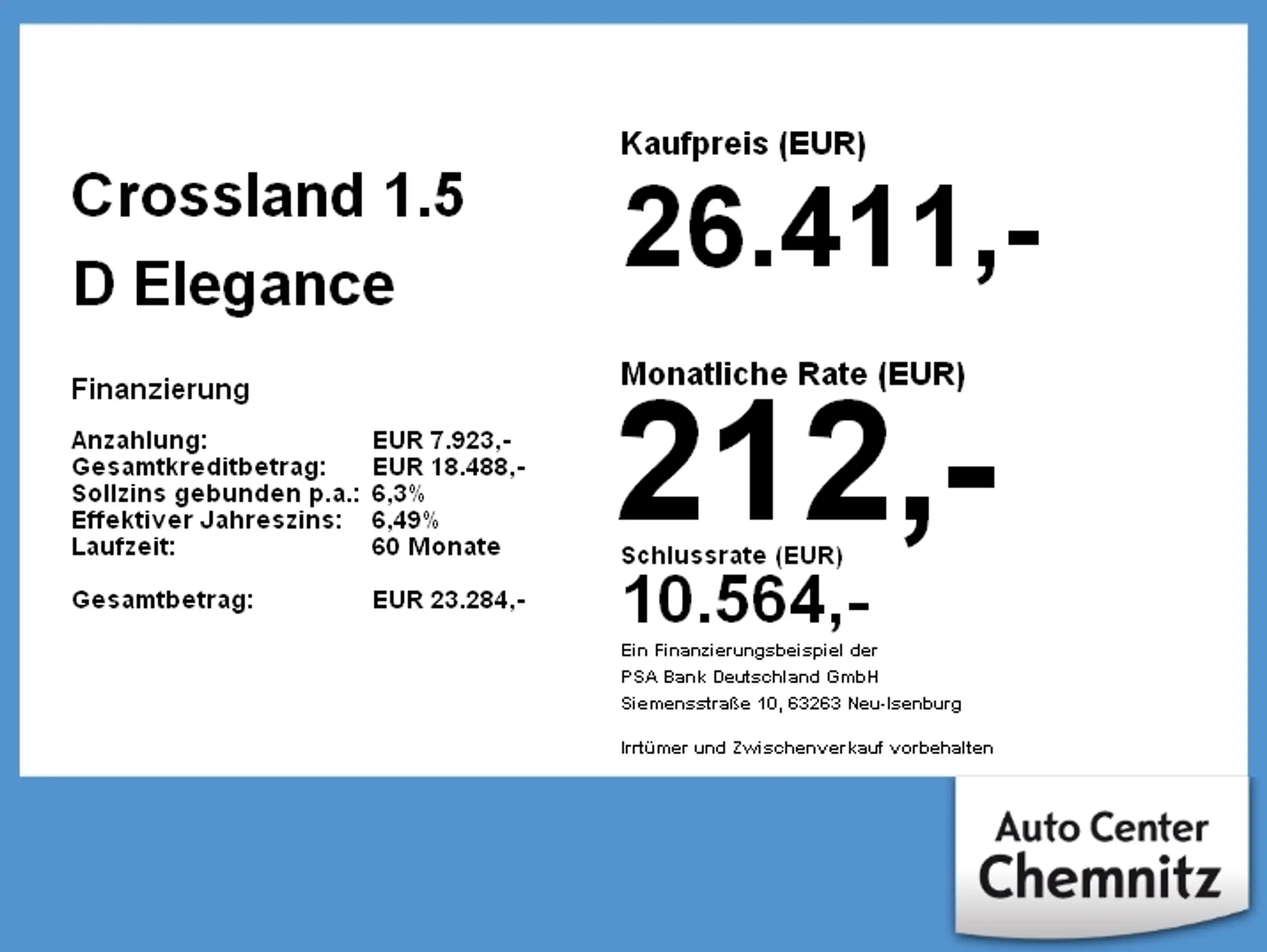 Opel - Crossland