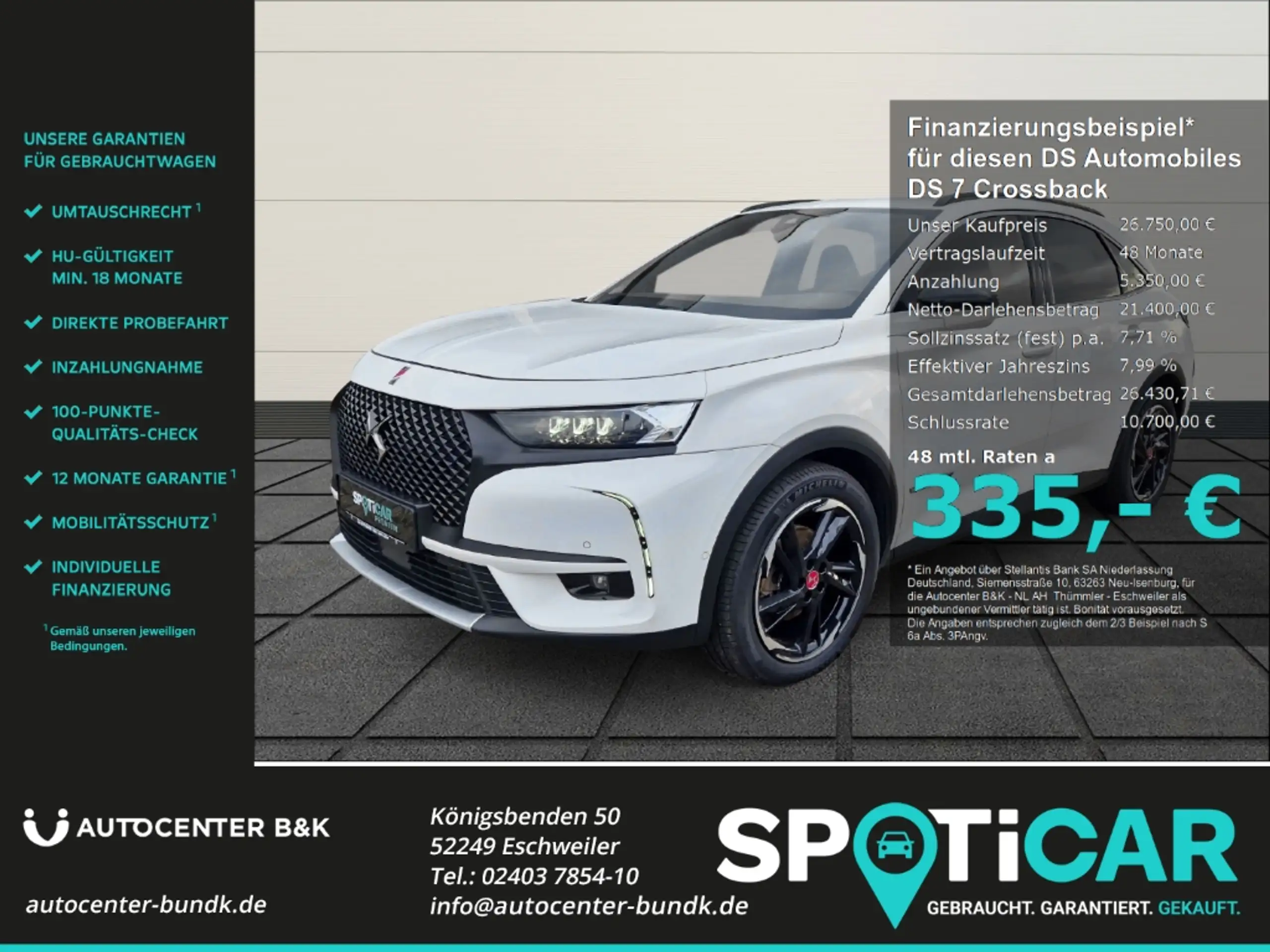 DS Automobiles DS 7 Crossback 2021