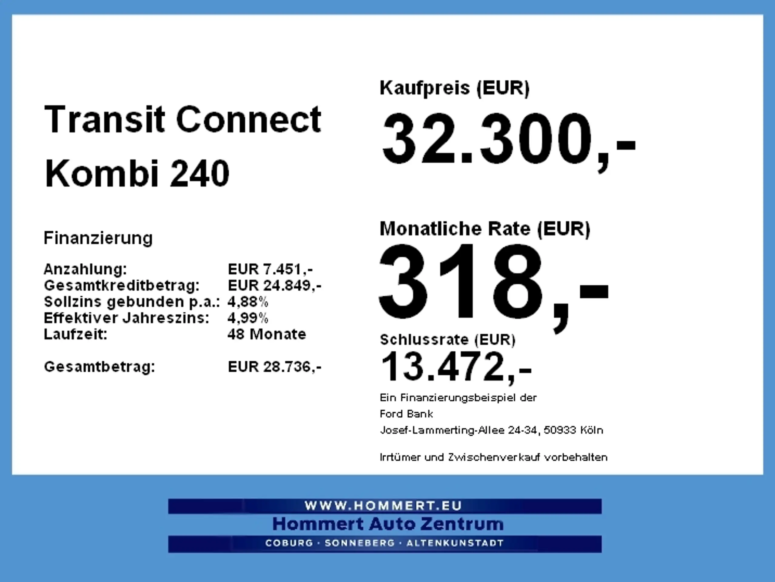 Ford - Transit Connect