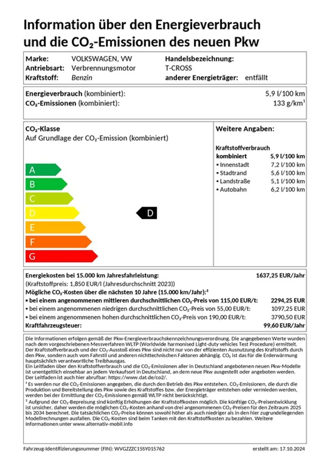 Volkswagen - T-Cross