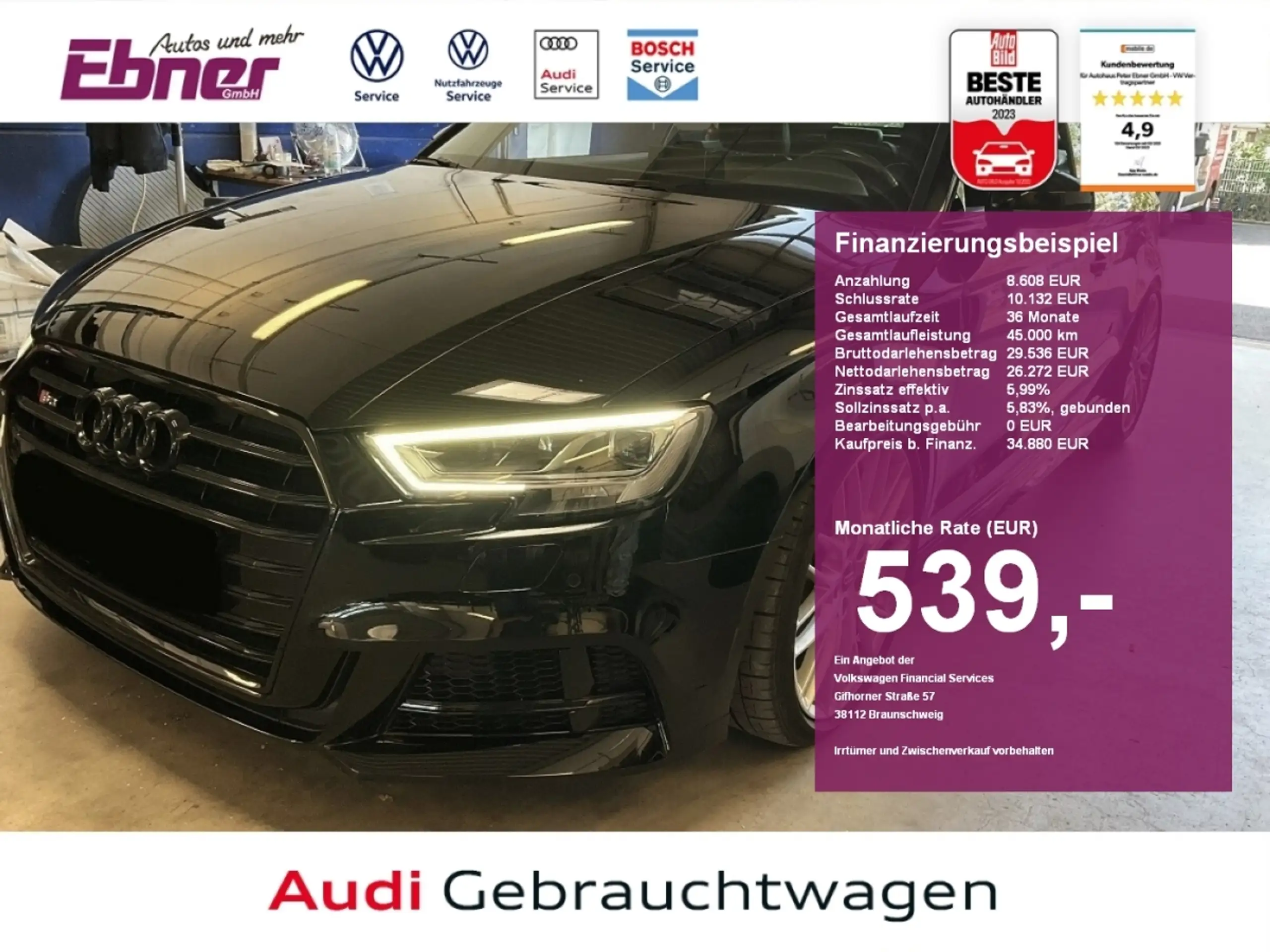 Audi S3 2019