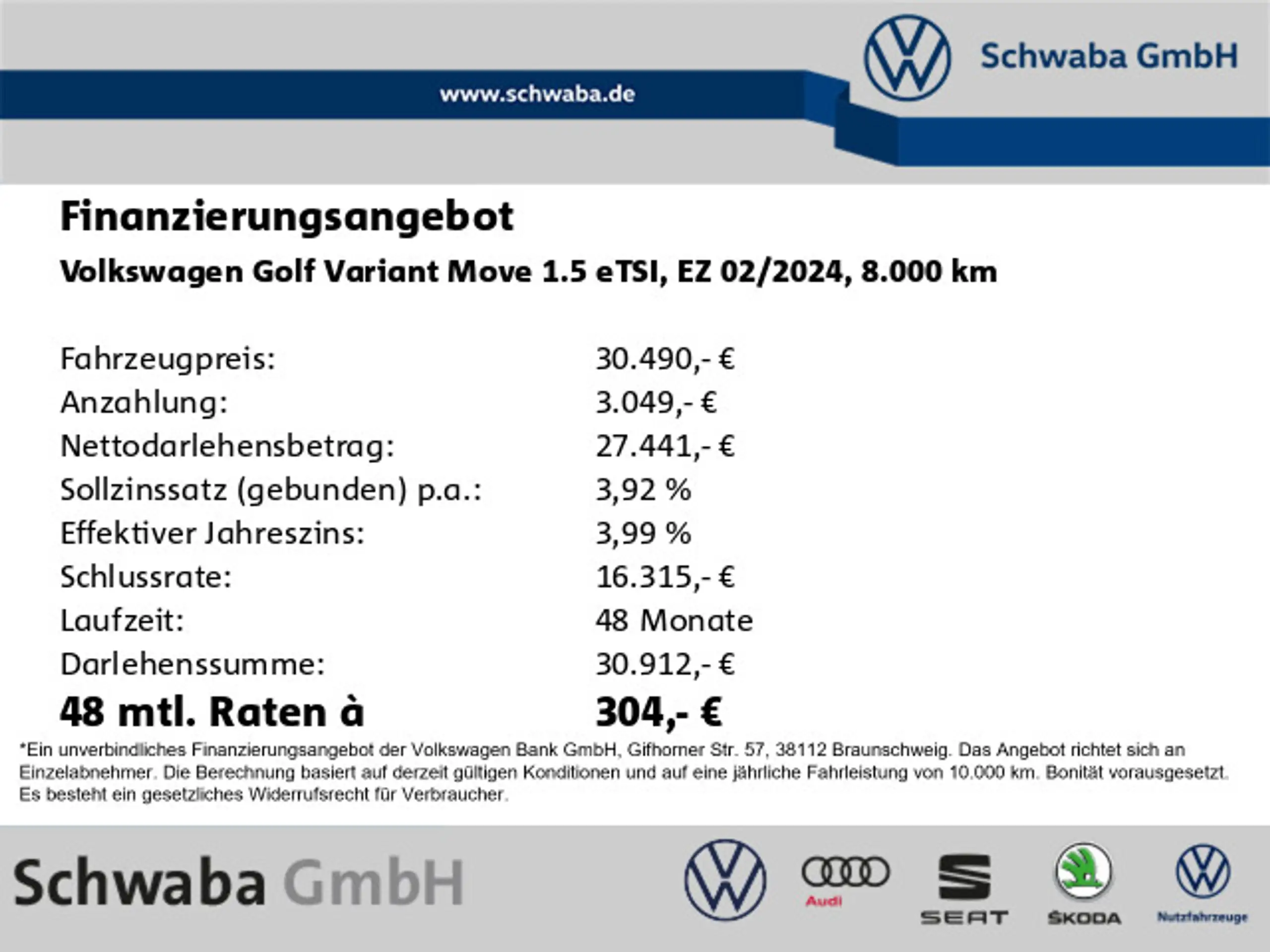 Volkswagen - Golf Variant