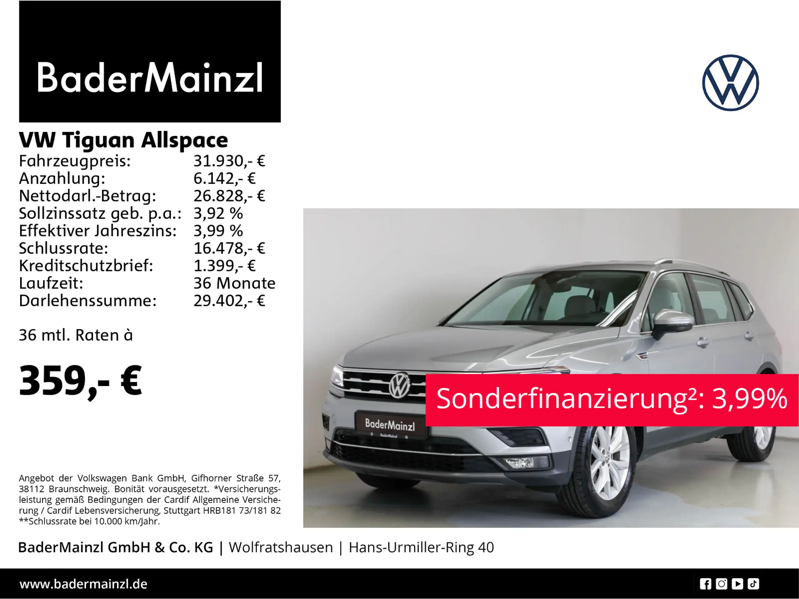 Volkswagen - Tiguan Allspace