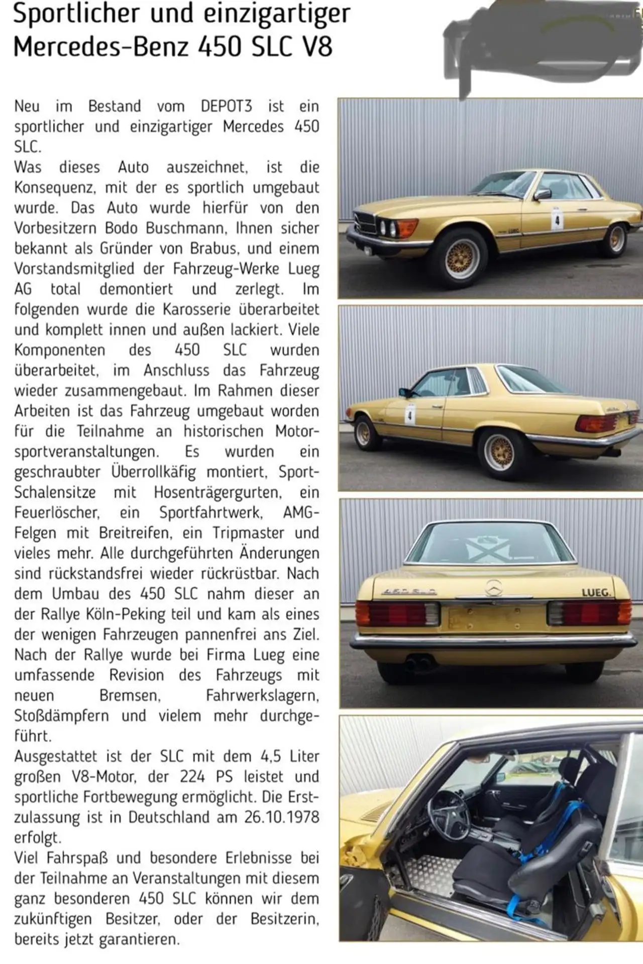 Mercedes-Benz 450 1978